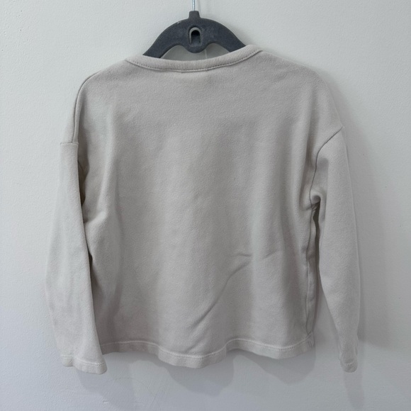 Zara Disney Girls Minnie Mouse Cream Long Sleeve Tee - 5-6 years - Picture 5 of 7